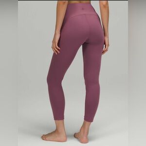 Lululemon InStill High-Rise Tight 25 inch in Vintage Plum size 16